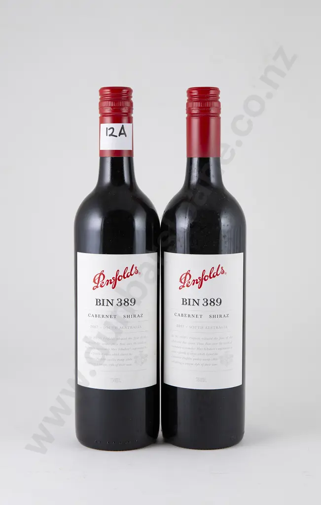 2 bottles Penfolds Bin 389 Cabernet Shiraz Vintage 2007 Image 1++