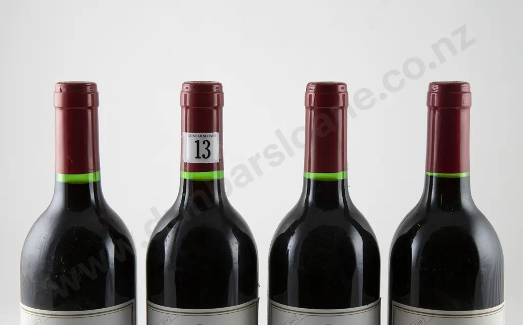 4 bottles Penfolds Koohunga Hill Shiraz - Cabernet Sauvignon Vintage 1997 Image 1++