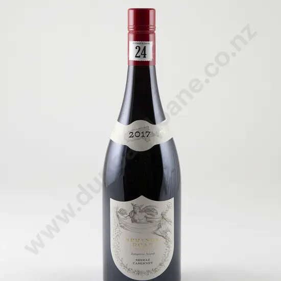 1 bottle Spring Road Kangaroo Island Shiraz Cabernet Vintage 2017
