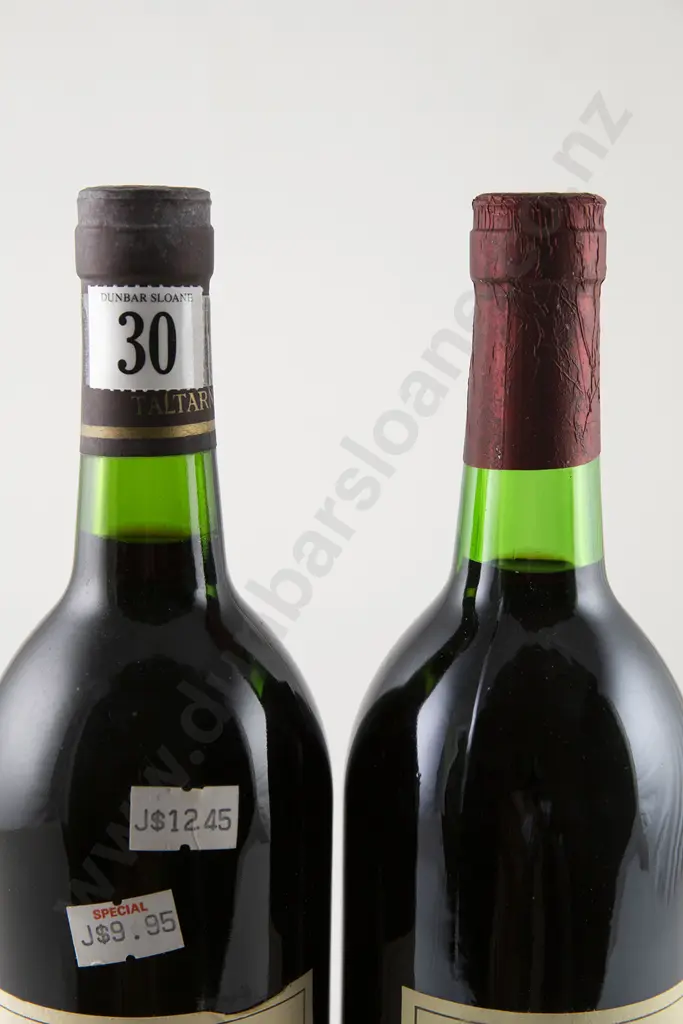 2 bottles Taltarni Reserve des Pyrenees Cabernet - Malbec Victoria Vintage 1982 Image 1++