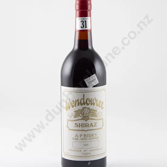 1 bottle Wendouree Shiraz Clare Valley Vintage 1985