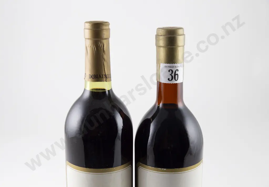 2 bottles Virgin Hills Tom Lazar Kyneton Vintage 1980 and 1981 Image 1++