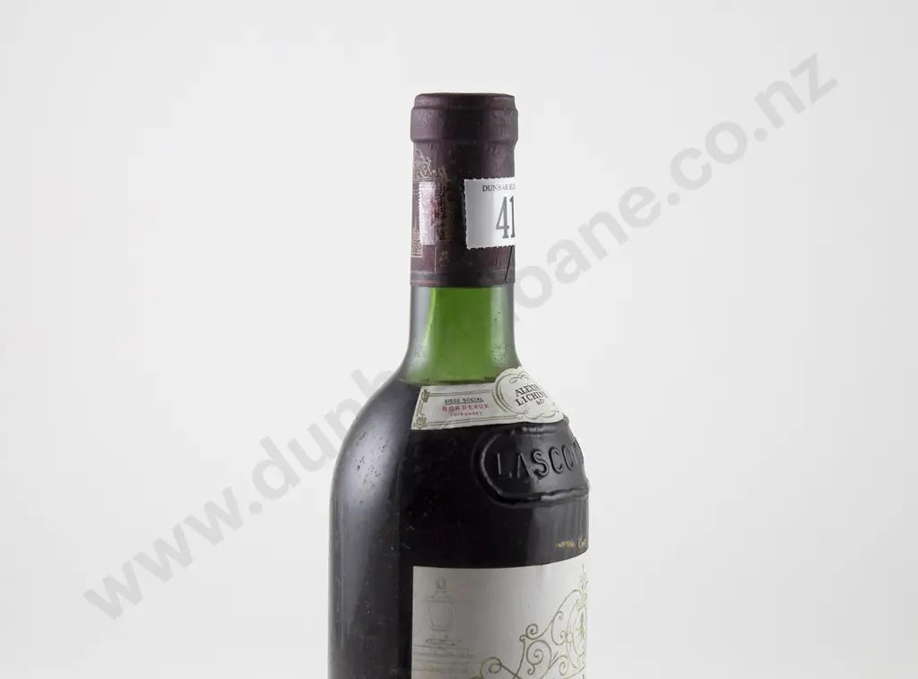 1 bottle Ch-Lascombes Grand Cru Classe Margaux Vintage 1964 Image 1++