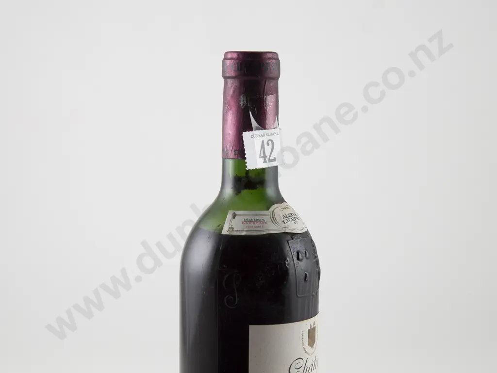 1 bottle Ch Prieure-Lichine Grand Cru Classe Margaux Vintage 1957 Image 1++