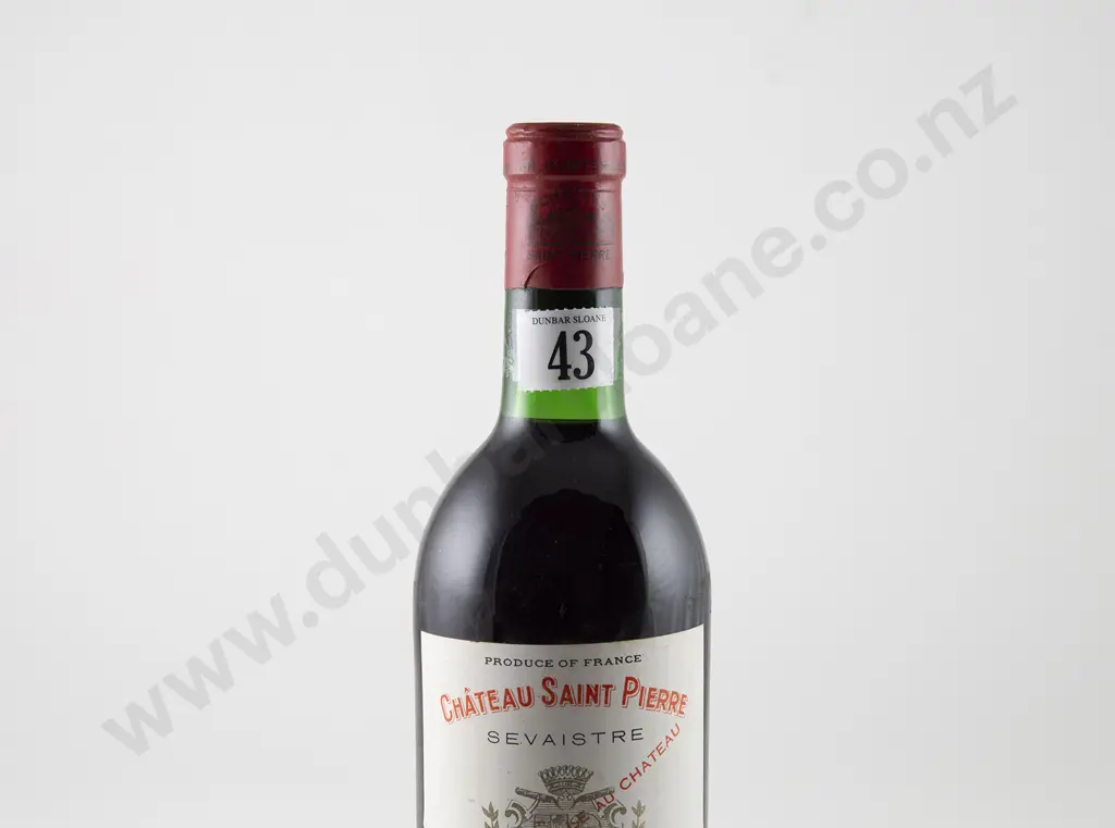 1 bottle Chateau Saint Pierre St Julien-Beychevelle Grand Cru Medoc Vintage 1971 Image 1++