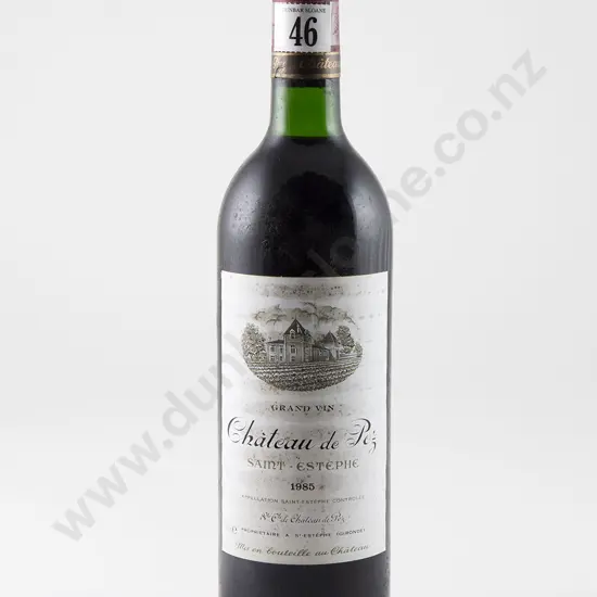 1 bottle Chateau de Pez Saint - Estephe Grand Vin Vintage 1985