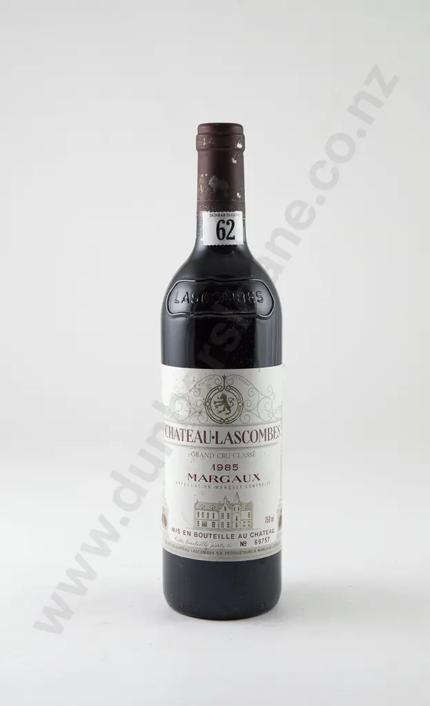 1 bottle Chateau Lascombes Margaux Vintage 1985 Image 1++