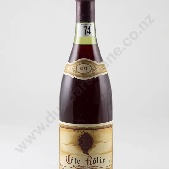 1 bottle Emile Champet Cote Rotie Vintage 1981