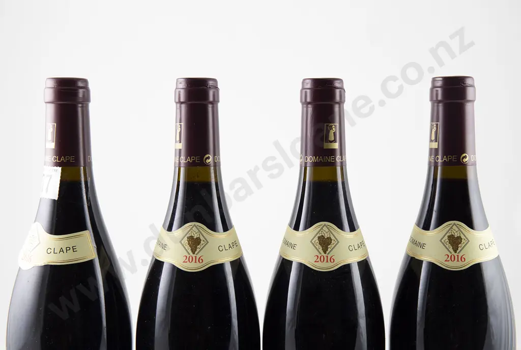 4 bottles Domaine Auguste Clape Cotes du Rhone Vintage 2016 Image 1++