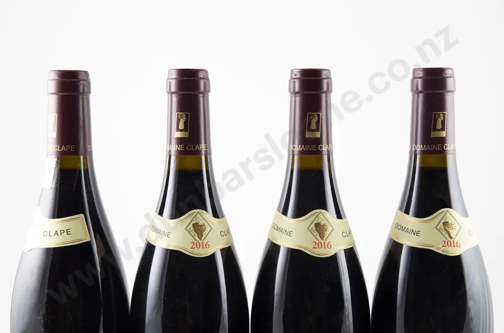 4 bottles Domaine Auguste Clape Cotes du Rhone Vintage 2016 Image 1++