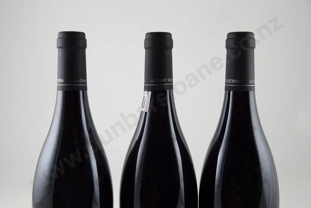 3 bottles Jean Louis Chave Selection Cotes-du-Rhone Alan Coeur Vintage 2014 Image 1++