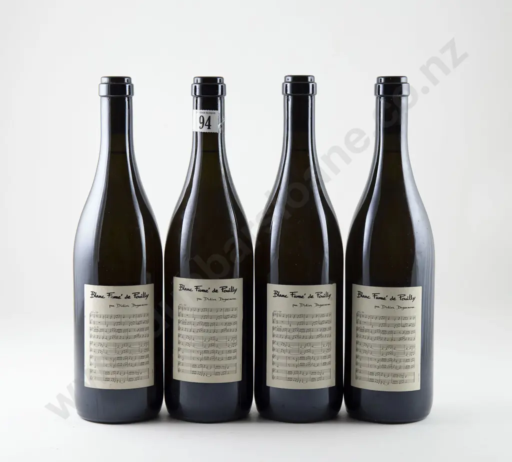 4 bottles Didier Dagueneau Blanc Fume de Pouilly Loire Vintage 2004 Image 1++
