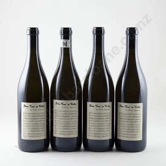 4 bottles Didier Dagueneau Blanc Fume de Pouilly Loire Vintage 2004
