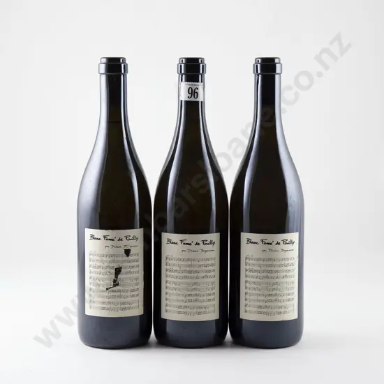 3 bottles Didier Dagueneau Blanc Fume de Pouilly Loire Vintage 2004