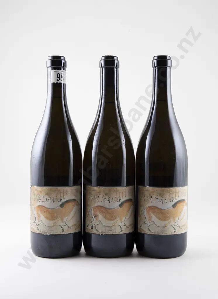 3 bottles Didier Dagueneau Pouilly-Fume Pur Sang Loire Vintage 2004 Image 1++