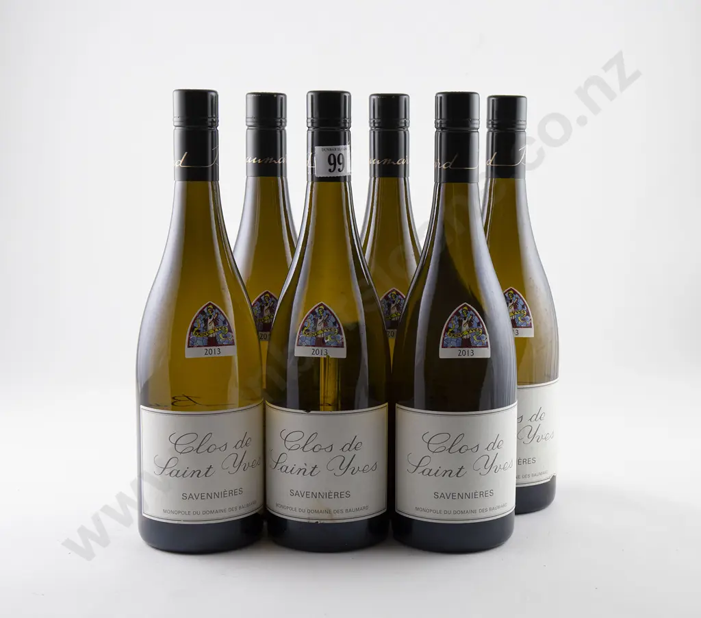 6 bottles Domaine des Baumard Savennieres Clos St Yves Vintage 2013 Image 1++