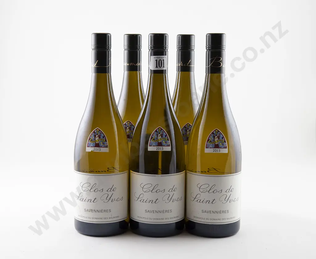 5 bottles Domaine des Baumard Savennieres Clos St Yves Vintage 2013 Image 1++