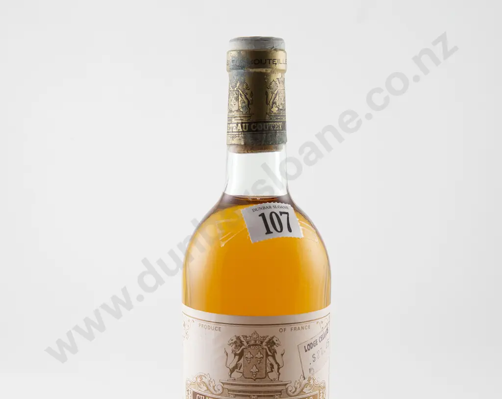 1 bottle Chateau Coutet a Barsac Sauternes Bordeaux Vintage 1976 Image 1++