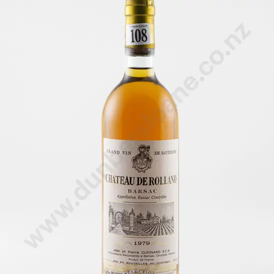 1 bottle Chateau De Rolland Barsac Sauternes Bordeaux Vintage 1979