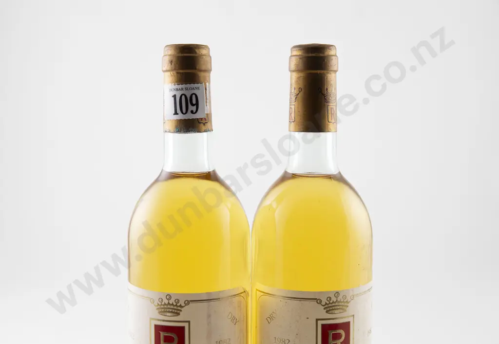 2 bottles Chateau Rieussec Sauternes Bordeaux Vintage 1982 Image 1++