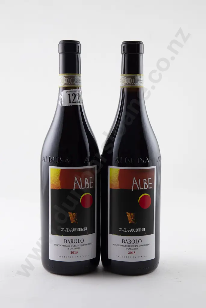 2 bottles G. D. Vajra Barolo 'Albe' Vintage 2013 Image 1++