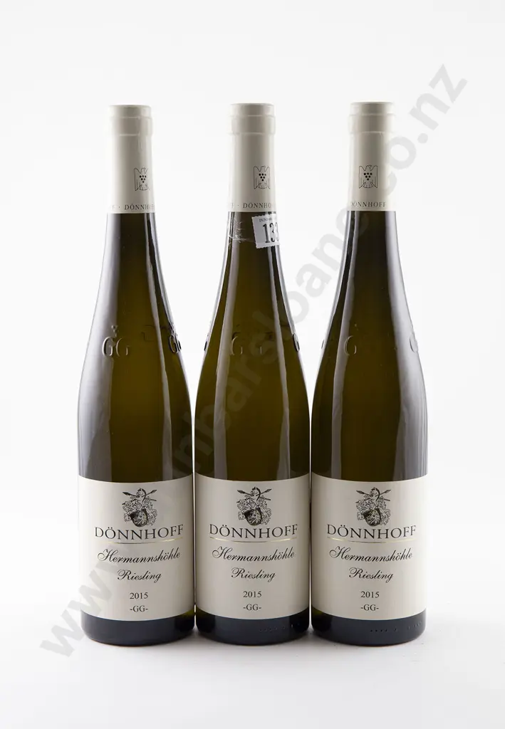 3 bottles Donnhoff 'HERMANNSHOHLE GG' Riesling Vintage 2015 Image 1++
