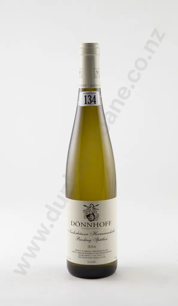 1 bottle Donnhoff NIEDERHAUSER HERMANNSHOHLE Spatlese Vintage 2016 Image 1++