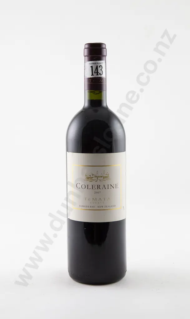 1 bottles Te Mata Estate Coleraine Vintage 2007 Image 1++