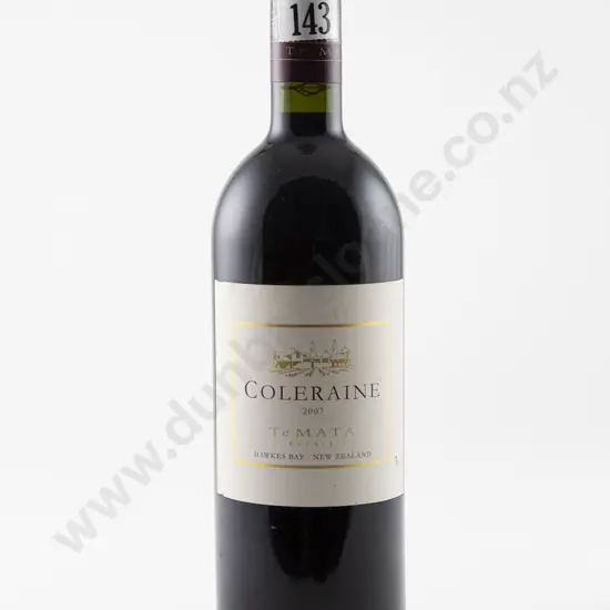 1 bottles Te Mata Estate Coleraine Vintage 2007