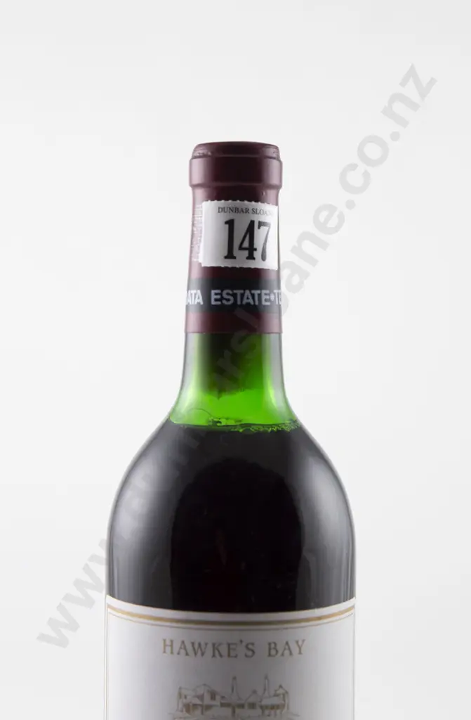 1 bottle Te Mata Estate Coleraine Cabernet/Merlot Vintage 1984 Image 1++