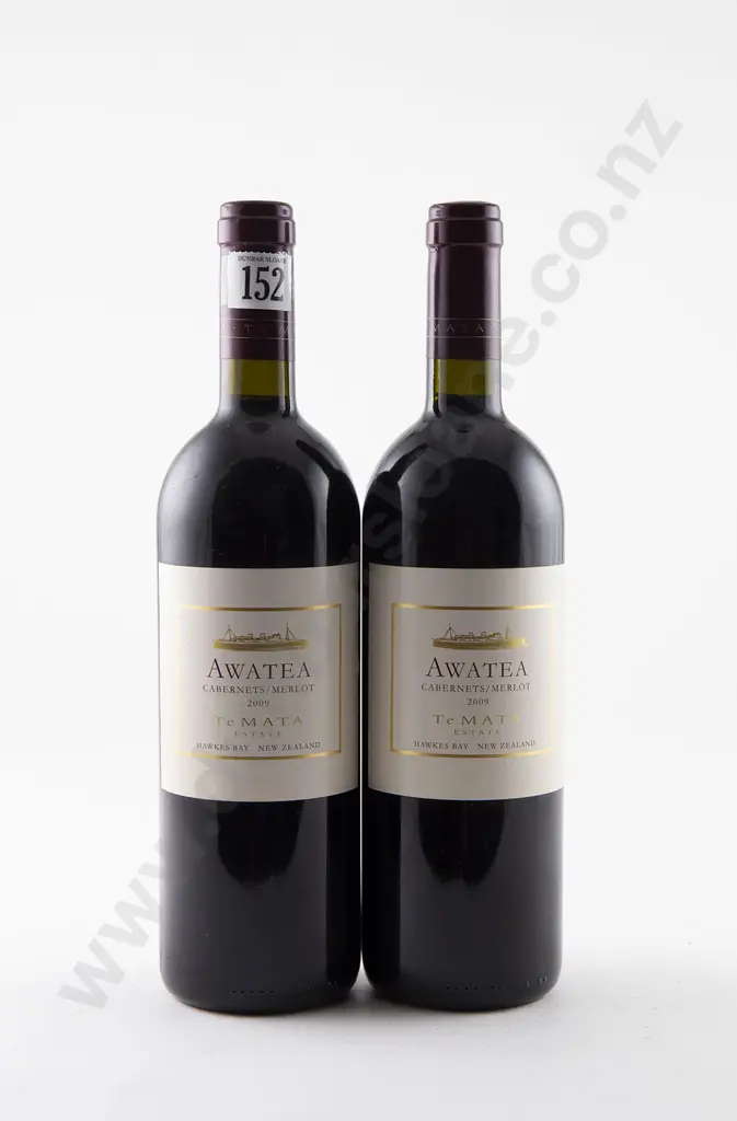 2 bottle Te Mata Estate Awatea Cabernet Merlot Vintage 2009 Image 1++