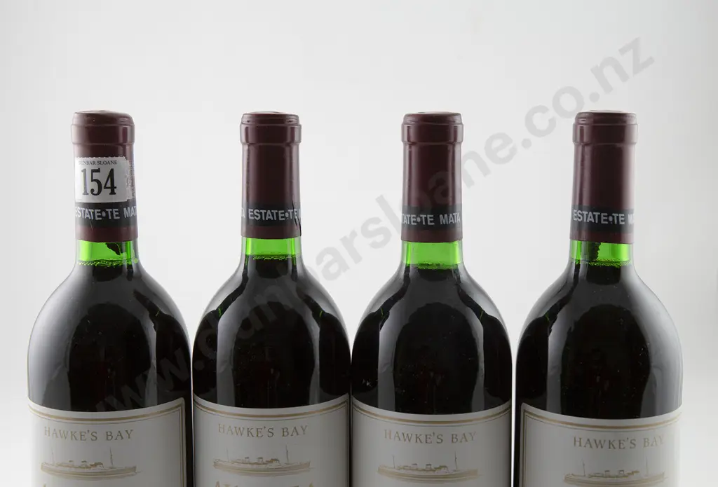 4 bottles Te Mata Estate Awatea Cabernet Merlot Vintage 1985 Image 1++