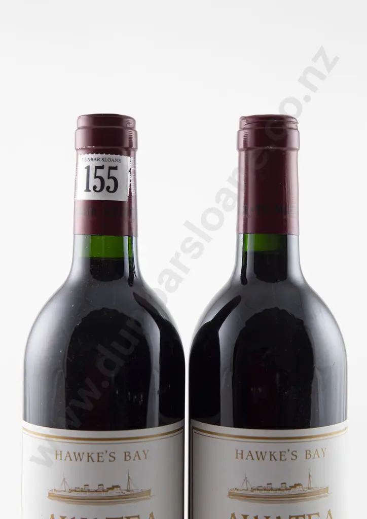 2 bottles Te Mata Estate Awatea Cabernet Sauvignon Merlot Vintage 1987 Image 1++