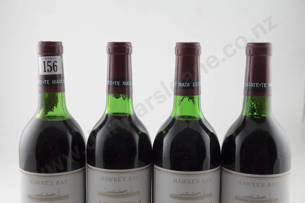 4 bottles Te Mata Estate Awatea Cabernet Sauvignon Vintage 1983 Image 1++