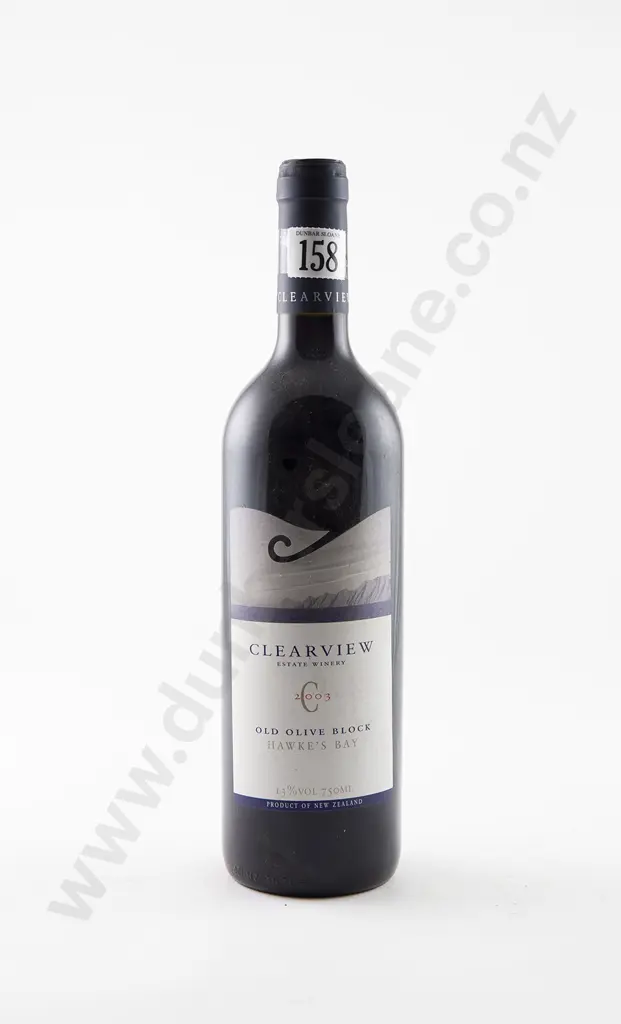 1 bottle Clearview Estate Old Olive Block Vintage 2003 Image 1++
