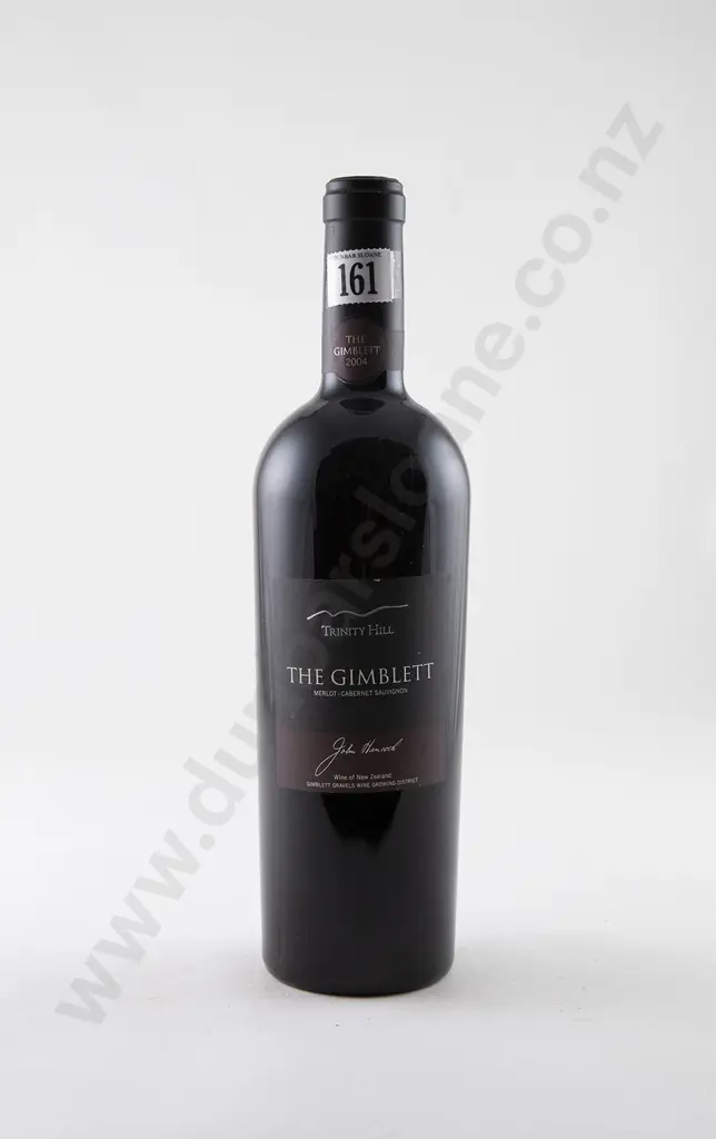 1 bottle Trinity Hill The Gimblett John Hancock Merlot - Cabernet Sauvignon Vintage 2004 Image 1++