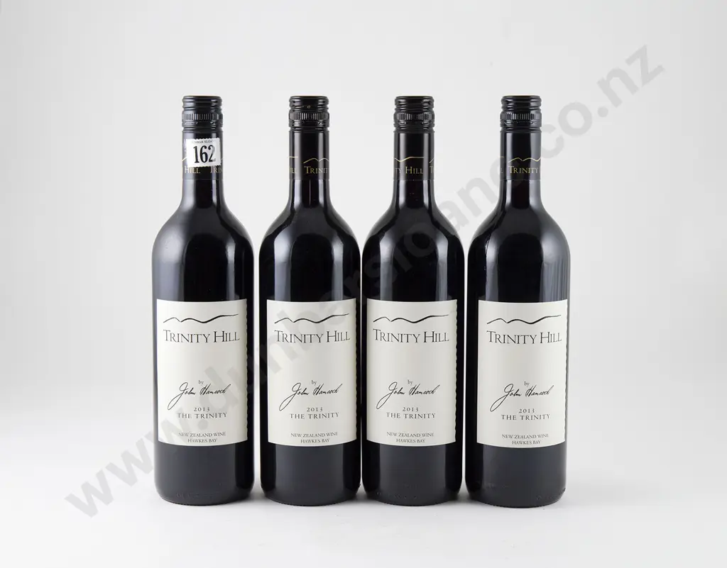 4 bottles Trinity Hill 'The Trinity' by John Hancock Merlot Vintage 2013 Image 1++