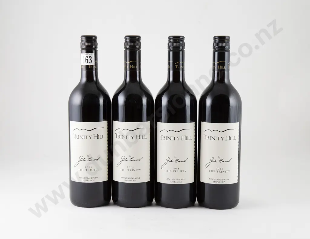 4 bottles Trinity Hill 'The Trinity' by John Hancock Merlot Vintage 2013 Image 1++