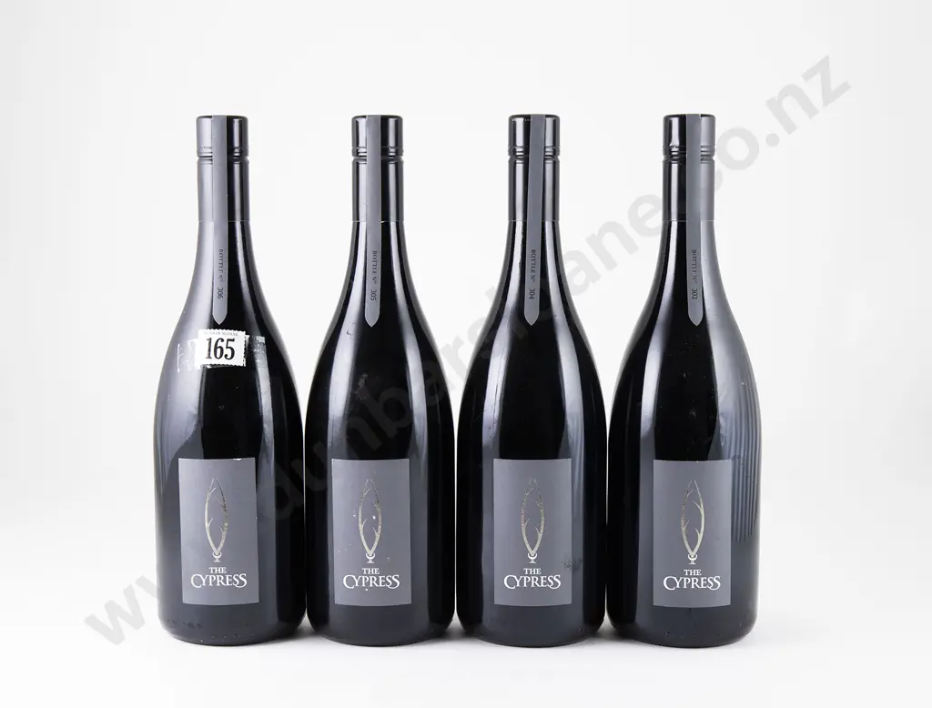 4 bottles The Cypress Syrah Vintage 2009 Image 1++