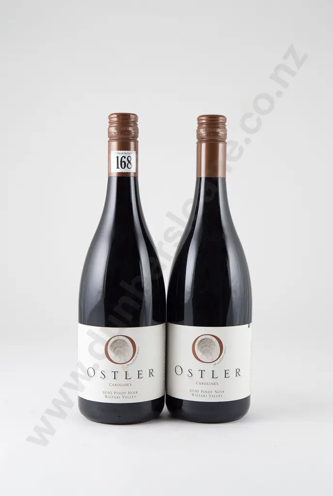 2 bottles Ostler Caroline's Pinot Noir Waitaki Valley Vintage 2010 Image 1++