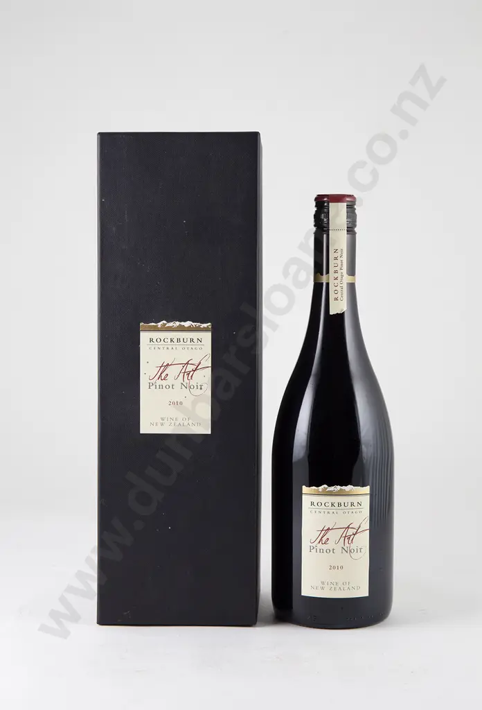 1 bottle Rockburn The Art Pinot Noir Central Otago Vintage 2010 Image 1++