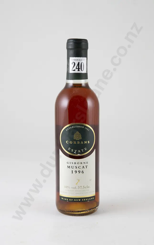 1 bottle 375ml Corbans Estate Gisborne Dessert Muscat Vintage 1996 Image 1++
