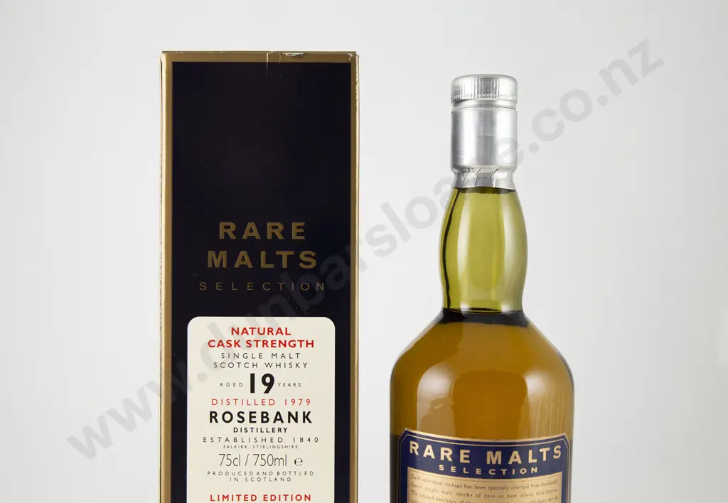 1 bottle Rosebank 19 year old Single Malt Scotch Whisky Image 1++