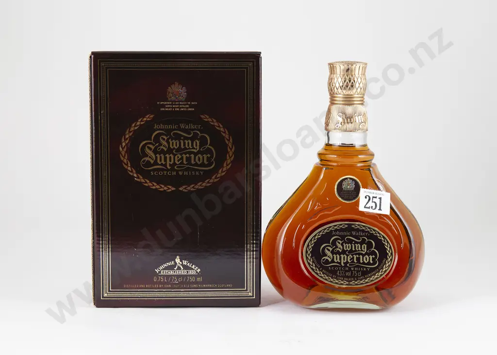 1 bottle Johnnie Walker Swing Superior Scotch Whisky Image 1++