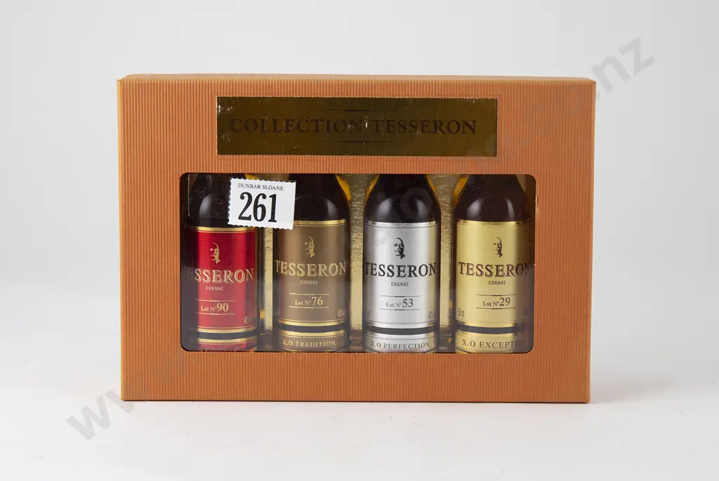 Collectors Gift Pack of Very Limited Release Cognac Tesseron "XO" Collection Image 1++