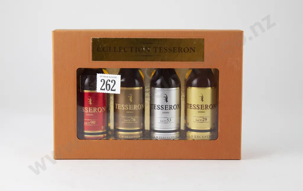 Collectors Gift Pack of Very Limited Release Cognac Tesseron "XO" Collection Image 1++