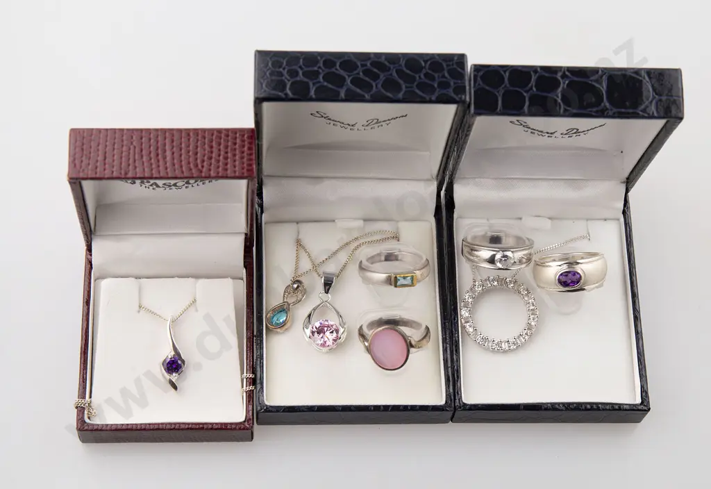 As New Silver & Crystal Jewellery Image 1++