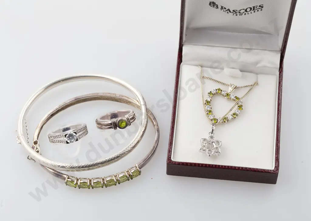 As New Silver & Crystal Jewellery Image 1++