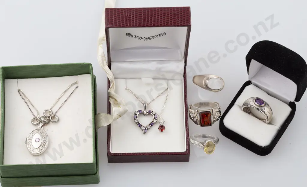 As New Silver & Crystal Jewellery Image 1++