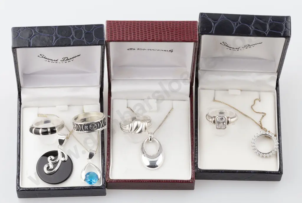 As New Silver & Crystal Jewellery Image 1++